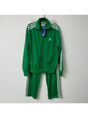 Adidas Firebird Track Suit Jacket Pants Set JD0183 JD0184 Size XXL Green